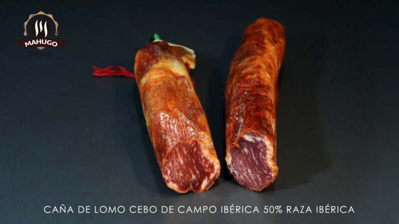 caña de lomo cebo de campo ibérica 50% raza ibérica